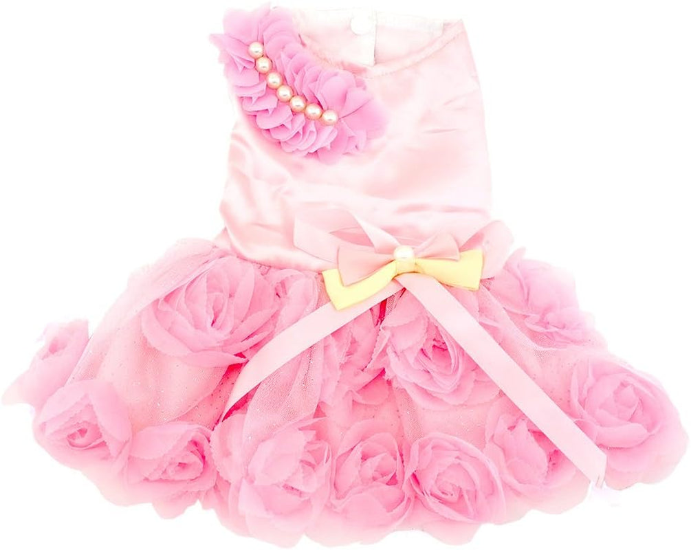 Dog Dress,Dog Wedding Dress,Dog Birthday Dress,Dog Tutu Dress